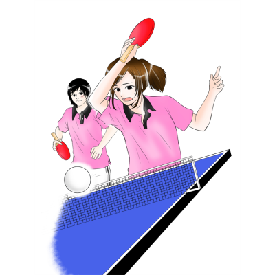 部活、卓球部、学校生活