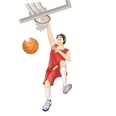 部活、バスケットボール部、学校生活