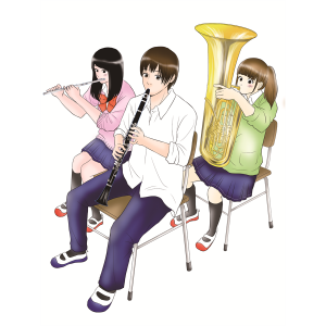 部活、吹奏楽部、学校生活
