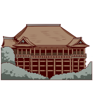 日本、京都にある世界遺産。