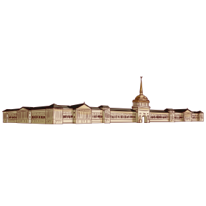 ロシア、サンクトペテルブルクにある建物。