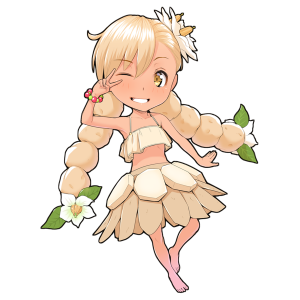 ジャガイモを擬人化したキャラクター素材
