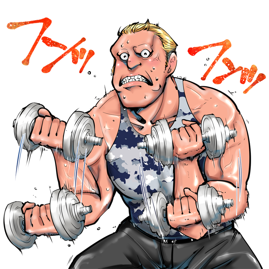 トレーニングで筋肉をムキムキに