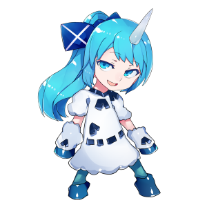 ユニコーン(スコットランド)をモチーフにしたキャラクター素材