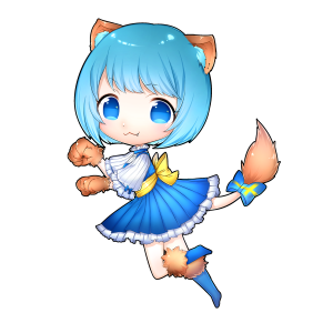 ライオン(スウェーデン)をモチーフにしたキャラクター素材