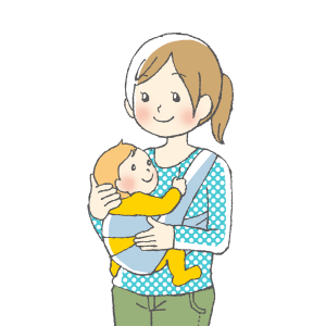 赤ちゃん、育児、ママ、抱っこひも