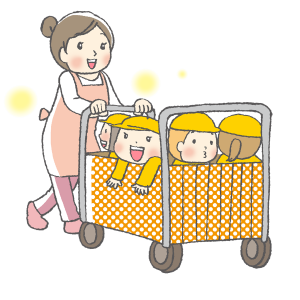 幼児、育児、保母さん、保育園