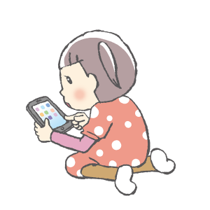 幼児、育児、ママ、スマートフォン