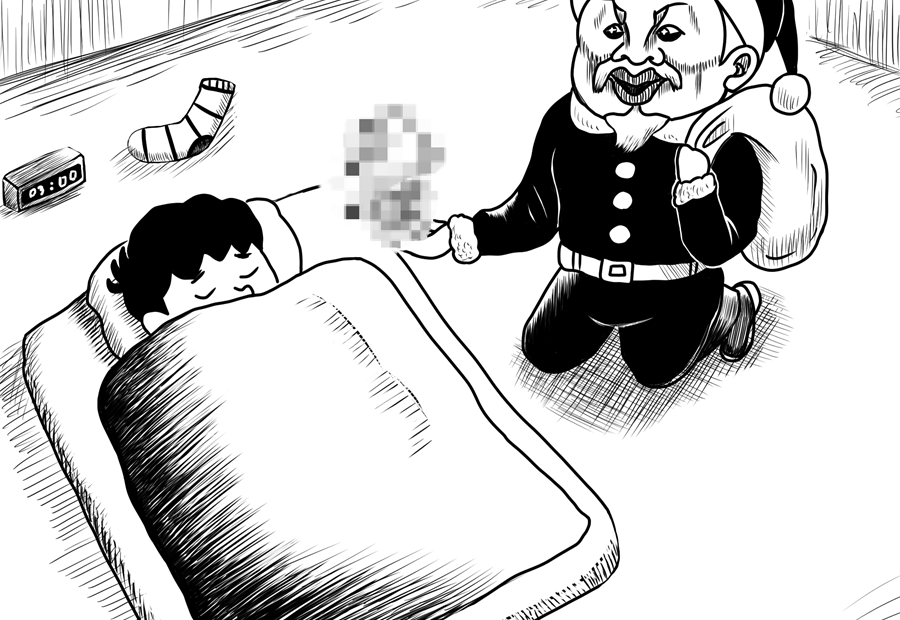 イベント、クリスマス、サンタクロース