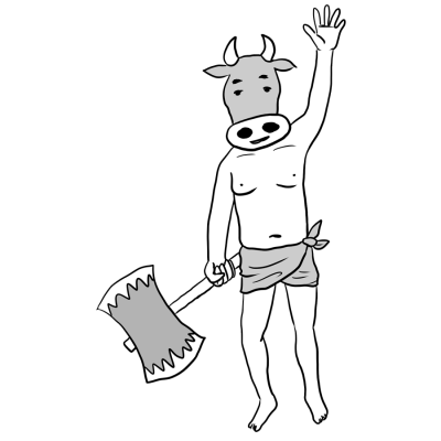 キャラクター、空想、裸足