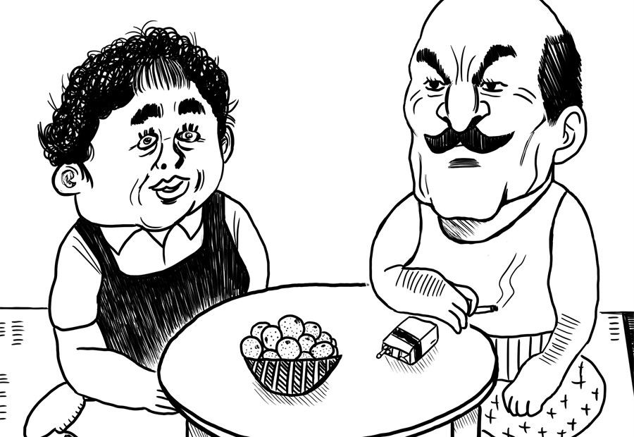 夫婦、結婚、タバコ