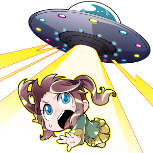 SF、UFOにさらわれる人