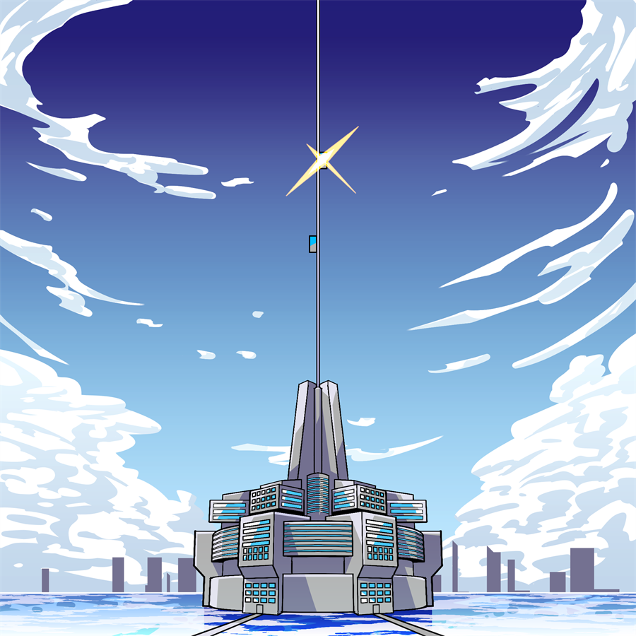SF、軌道エレベーター