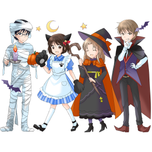 イベント、ハロウィン、コスプレ